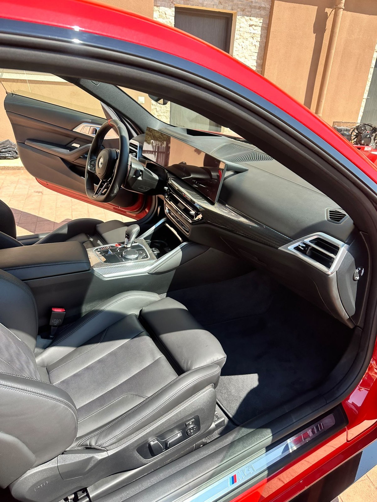 Detailing auto București — BMW M4 · interior